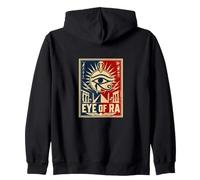 Œil de Ra Ancienne Egypte Horus Symbol Mythologie Sweat à Capuche