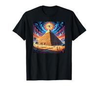 Œil de Ra avec Pyramide égyptienne T-Shirt