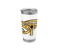 Œil de Ra I Re Pyramide d'archéologie des dieux égyptiens Gobelet isotherme en acier inoxydable double paroi