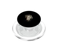 Œil de Tigre - Visage du Zodiaque Chinois du Nouvel an PopSockets PopGrip pour MagSafe