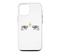 Œil d'Horus avec Croix Ankh Coque pour iPhone 12/12 Pro