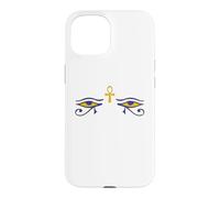 Œil d'Horus avec Croix Ankh Coque pour iPhone 15