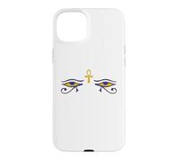 Œil d'Horus avec Croix Ankh Coque pour iPhone 15 Plus