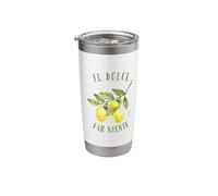 Il Dolce Far Niente, un style de vie italien doux Gobelet isotherme en acier inoxydable double paroi