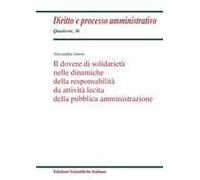 Il Dovere Di Solidarietà Nelle Dinamiche Della Responsabilità Da Attività Lecita Della Pubblica Amministrazione