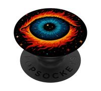Œil enflammé du Cosmos, Espace d'amour PopSockets PopGrip Adhésif