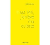 Il est 14h, j'enlève ma culotte Zoe Vintimille (Auteur)