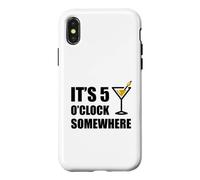 Il est 5 Heures, Quelque Part, des Vacances Amusantes, Un Happy Hour à Boire Coque pour iPhone X/XS