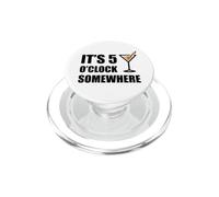 Il est 5 Heures, Quelque Part, des Vacances Amusantes, Un Happy Hour à Boire PopSockets PopGrip pour MagSafe