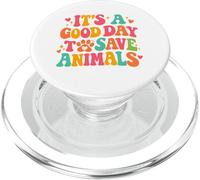 Il est Bon de sauver Les Animaux de la journée de Sauvetage d'animaux adoptés PopSockets PopGrip pour MagSafe