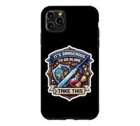 Il est Dangereux d'aller Seul Prenez ce Joueur de Jeu vidéo Coque pour iPhone 11 Pro Max