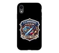 Il est Dangereux d'aller Seul Prenez ce Joueur de Jeu vidéo Coque pour iPhone XR