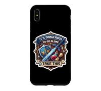 Il est Dangereux d'aller Seul Prenez ce Joueur de Jeu vidéo Coque pour iPhone XS Max