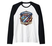 Il est Dangereux d'aller Seul Prenez ce Joueur de Jeu vidéo Manche Raglan