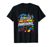 Il Est Déjà Au Tunnel Moi Au Départ Humour Agility T-Shirt Graphique avec Valeur