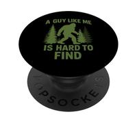 Il est difficile de trouver un Bigfoot drôle avec un mec qui m'aime PopSockets PopGrip Adhésif
