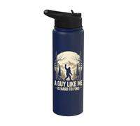 Il est difficile de trouver un gars comme moi - Bigfoot Lover Sasquatch Stainless Steel Insulated Water Bottle