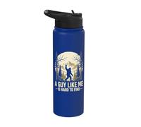 Il est difficile de trouver un gars comme moi - Bigfoot Lover Sasquatch Stainless Steel Insulated Water Bottle
