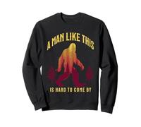 Il est Difficile de trouver Un Homme comme celui-ci pour la fête des pères Bigfoot Sweatshirt