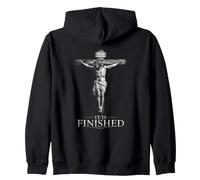 Il est Fini Jésus Crucifixion Foi de Pâques Sweat à Capuche