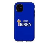 Il est Jésus ressuscité Foi Christ Dieu Matthieu 28:6 Coque pour iPhone 11