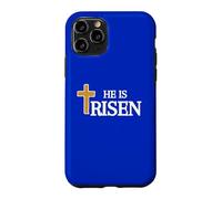 Il est Jésus ressuscité Foi Christ Dieu Matthieu 28:6 Coque pour iPhone 11 Pro