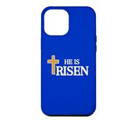 Il est Jésus ressuscité Foi Christ Dieu Matthieu 28:6 Coque pour iPhone 12 Pro Max