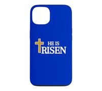 Il est Jésus ressuscité Foi Christ Dieu Matthieu 28:6 Coque pour iPhone 13