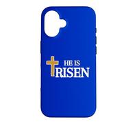 Il est Jésus ressuscité Foi Christ Dieu Matthieu 28:6 Coque pour iPhone 16