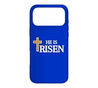 Il est Jésus ressuscité Foi Christ Dieu Matthieu 28:6 Coque pour iPhone 17 Pro Max