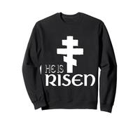 Il est Le christianisme orthodoxe ressuscité du Grec orthodoxe Oriental Sweatshirt