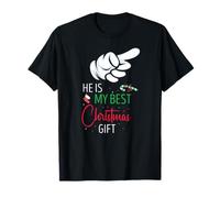 Il est ma Plus Belle Surprise de Noël et Bonheur T-Shirt
