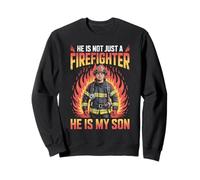 Il est Mon Fils, Pompier, Fier Parent, héros, Pompier Sweatshirt