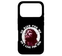 Il est Mort pour Moi Alors Je vis pour Lui Le Dimanche de Pâques de Jésus-Christ Coque pour iPhone 17 Pro