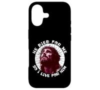 Il est Mort pour Moi Alors Je vis pour Lui Le Dimanche de Pâques de Jésus-Christ Coque pour iPhone 17