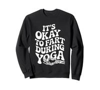 Il est Normal de péter Pendant Le Yoga Squelette Sweatshirt