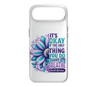 Il est Normal de Respirer Une Fleur de Sensibilisation au Suicide Coque pour iPhone Air