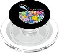 Il est Normal de Ressentir Toutes Les Sensations d'auto-Compassion émotion Girls PopSockets PopGrip pour MagSafe
