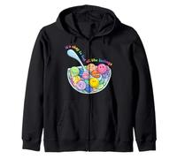 Il est Normal de Ressentir Toutes Les Sensations d'auto-Compassion émotion Girls Sweat à Capuche