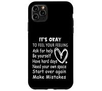 Il est Normal de Ressentir Vos Sentiments, Demandez de l'aide pour la santé mentale Coque pour iPhone 11 Pro Max