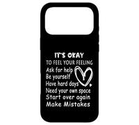 Il est Normal de Ressentir Vos Sentiments, Demandez de l'aide pour la santé mentale Coque pour iPhone 17 Pro Max