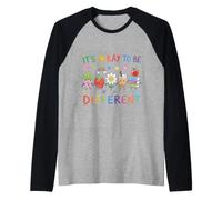 Il est Normal d'être différent Mignon et Positif pour Les Enfants, Les Enseignants Manche Raglan
