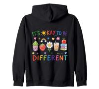 Il est Normal d'être différent Mignon et Positif pour Les Enfants, Les Enseignants Sweat à Capuche