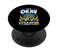 Il est Normal d'être Un Peu différent de la Sensibilisation au Syndrome de Down PopSockets PopGrip Adhésif