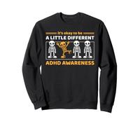 Il est Normal d'être Un Peu différent du Mois de Sensibilisation au TDAH Sweatshirt