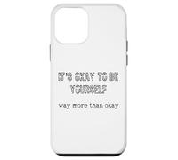 Il est Normal d'être Vous-même pour Les Femmes, Les Hommes et Les Adolescents Coque pour iPhone 12 Mini