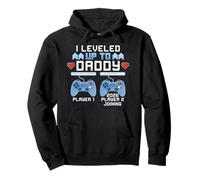 Il est passé au Niveau supérieur à Daddy Again Funny Gamer Dad Est 2026 Sweat à Capuche