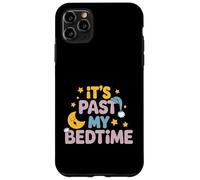 Il est passé Mon Heure d'aller Dormir, étoiles de Lune bâillantes Coque pour iPhone 11 Pro Max