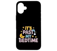 Il est passé Mon Heure d'aller Dormir, étoiles de Lune bâillantes Coque pour iPhone 16 Plus