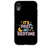 Il est passé Mon Heure d'aller Dormir, étoiles de Lune bâillantes Coque pour iPhone XR